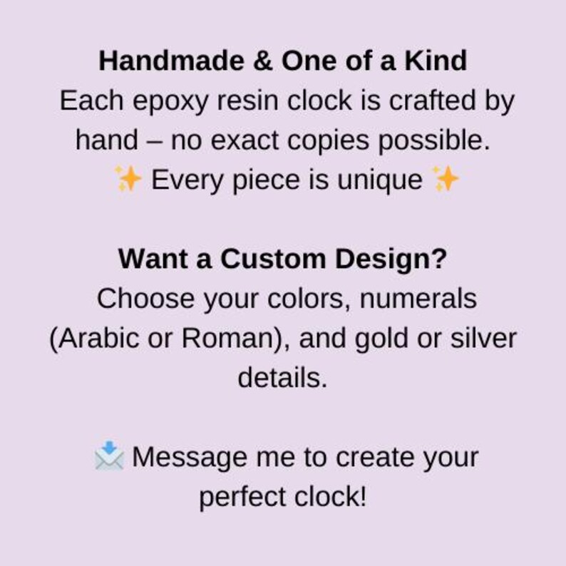 Amethyst Wall Clock, Geode Wall Clock, Living Room Decor image 14