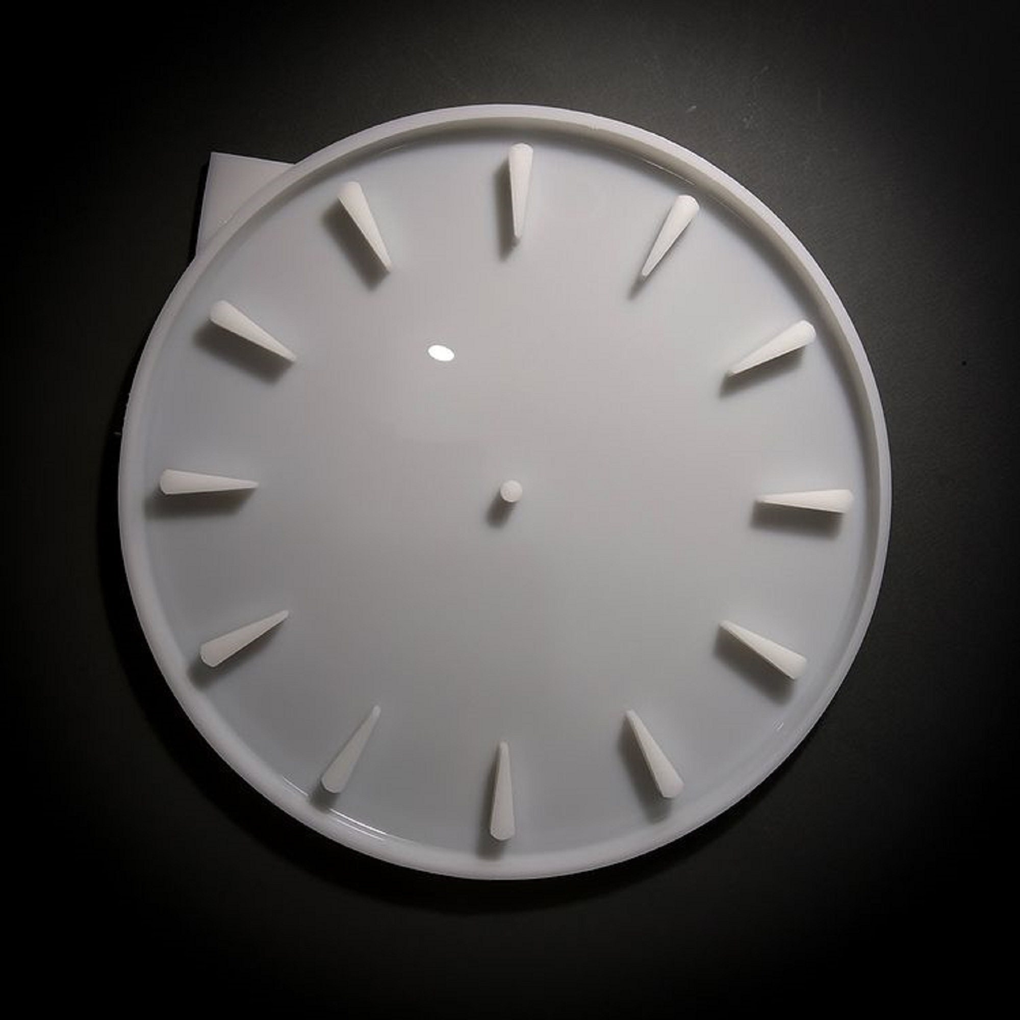 Round wall clock silicone mold for epoxy resin Silicone mold Etsy