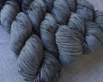 BASALT, Extrafine superwash merino, sock, fingering, 100g, 463 yds, 4-ply - Hand-Dyed -  Indie Dyed