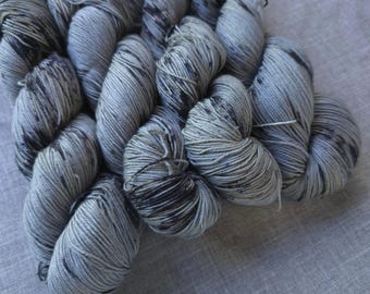 GRANITE, Extrafine superwash merino, sock, fingering, 100g, 463 yds, 4-ply - Hand-Dyed -  Indie Dyed