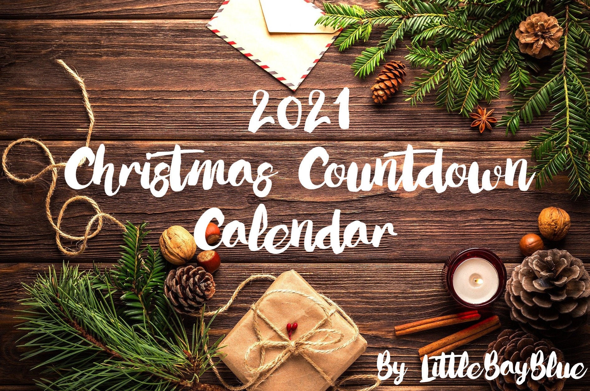 2021 Christmas Countdown Calendar PRE_ORDER  Etsy