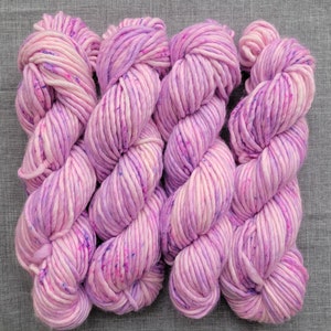 POWER POTION, super bulky, single ply,  superwash merino, 100g, 76 yds, Hand-Dyed