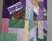 Crazy Patchwork Quilt Blocks 12 Contemporary Materials 13 Inch Squares Q-47