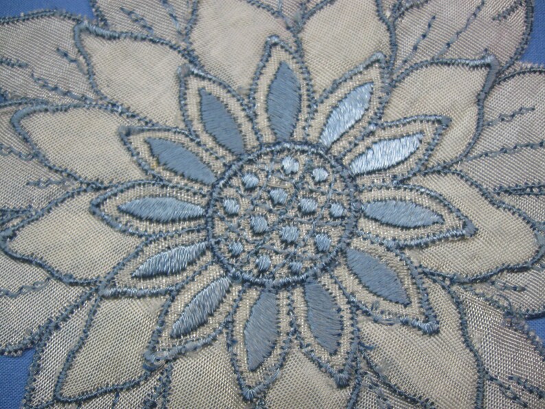 Applique Flowers 10 Sewing Embellishments Rayon BT-20