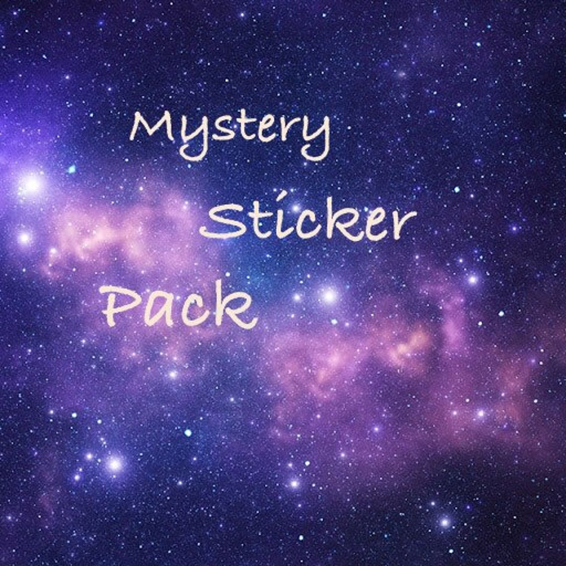 Mystery Sticker Pack Etsy
