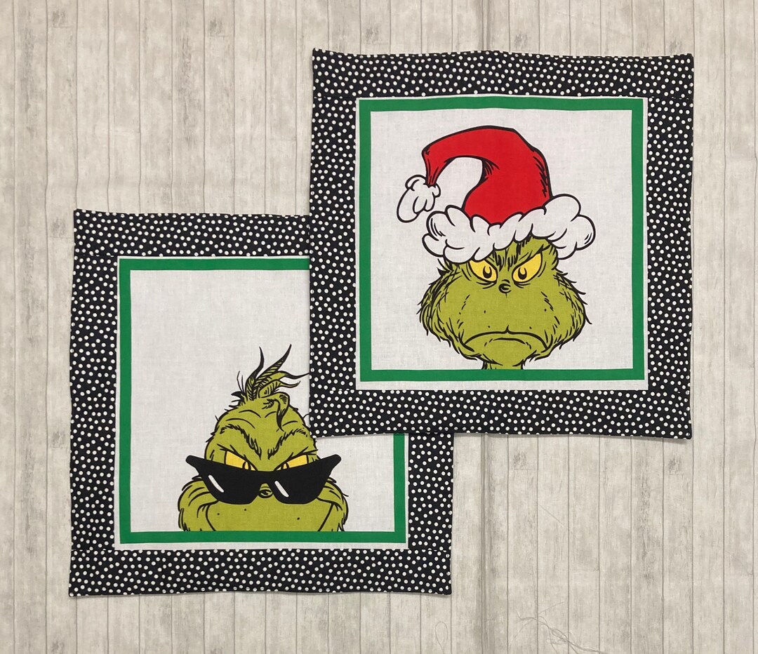 Grinch Christmas Placemats Grinch Decor Whoville Christmas Etsy