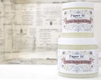 Paper It! | Decoupage Medium by Vintage Market Paint and Finishes