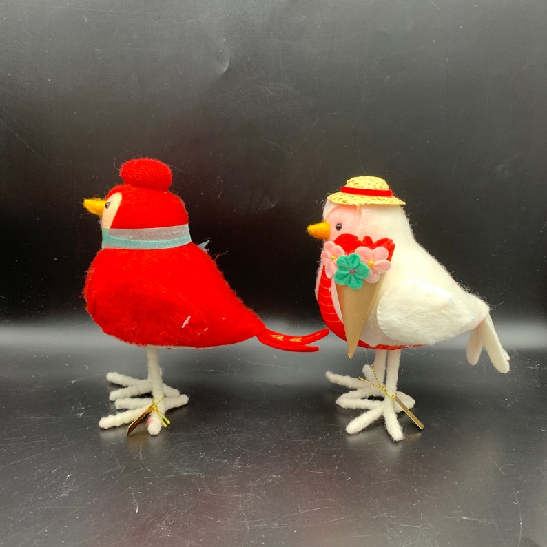 Target Valentines Kitsch Anthropomorphic Birds FREE SHIPPING Sold Individually Etsy