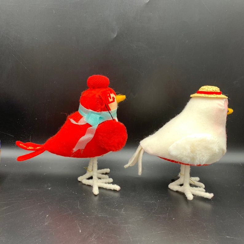 Target Valentines Kitsch Anthropomorphic Birds FREE SHIPPING Sold Individually Etsy