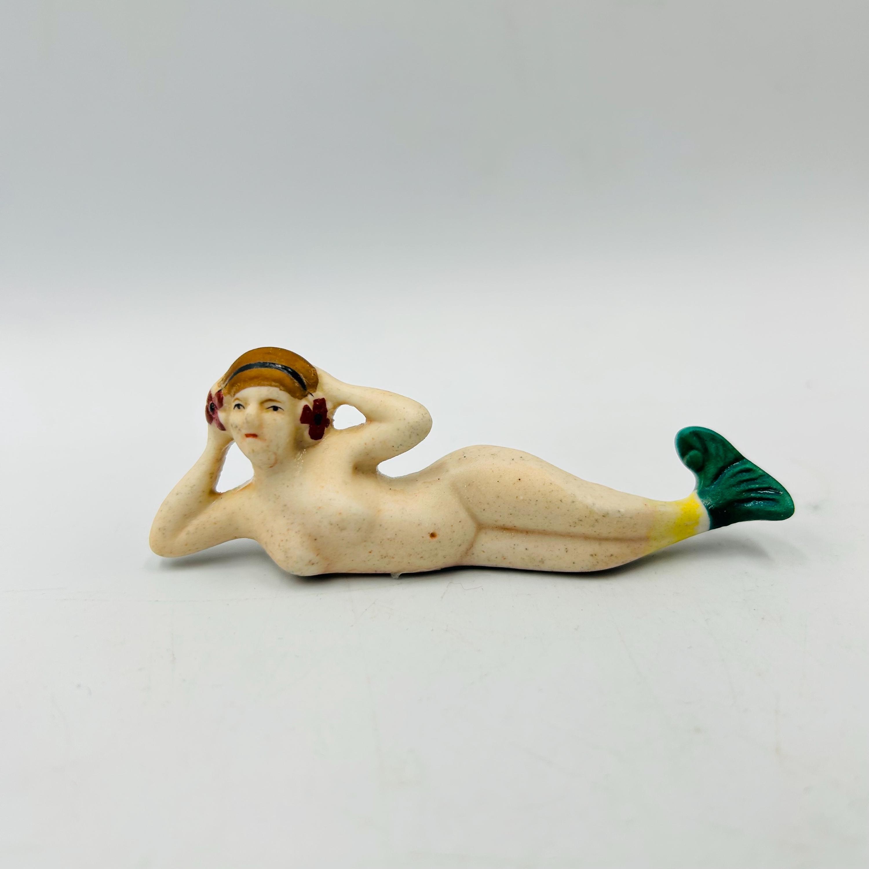 Occupied Japan Mermaid Figurine - Etsy