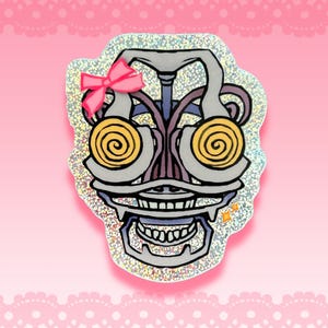 Slightly Coquette Mimic Sticker (FNAFSOTM) Holographic Sticker Decal