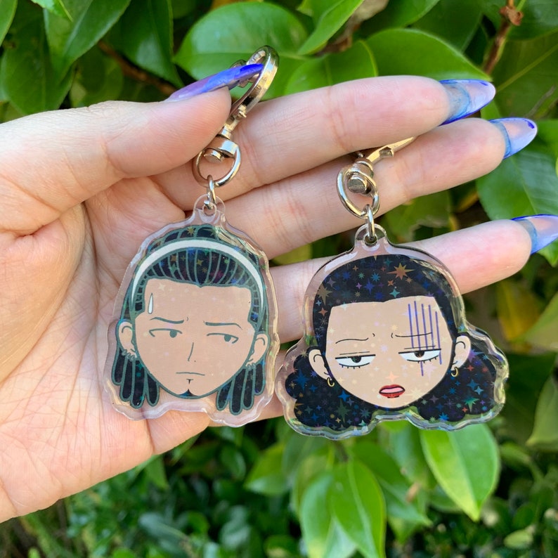 Junko and Kyosuke NANA Anime Holographic Charm Set - Etsy
