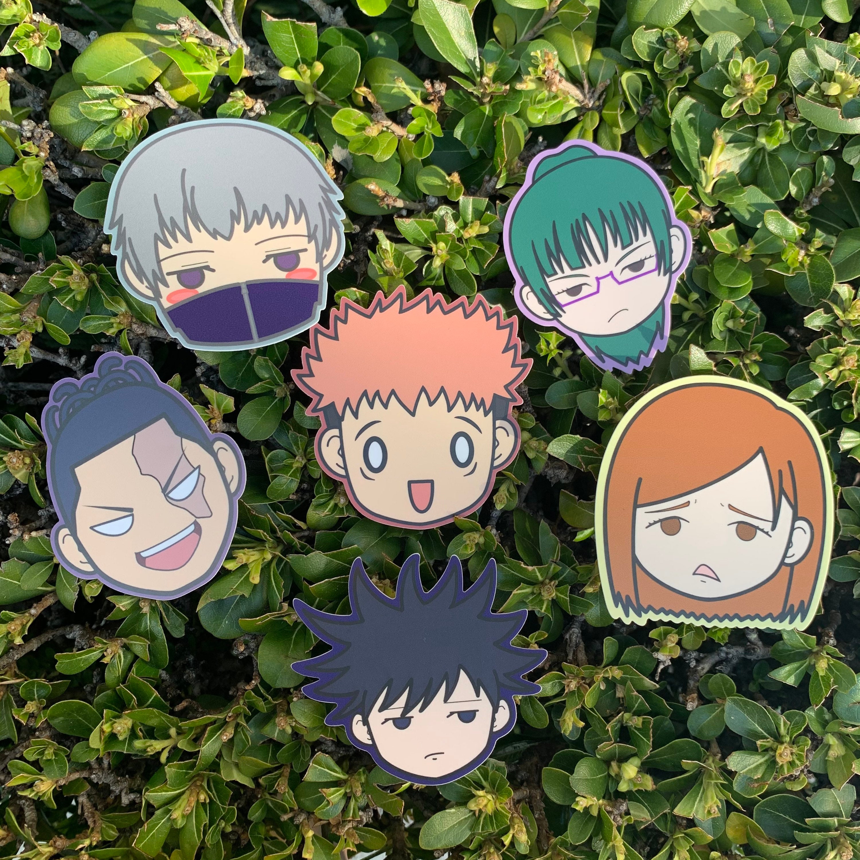 JJK Anime Vinyl Stickers