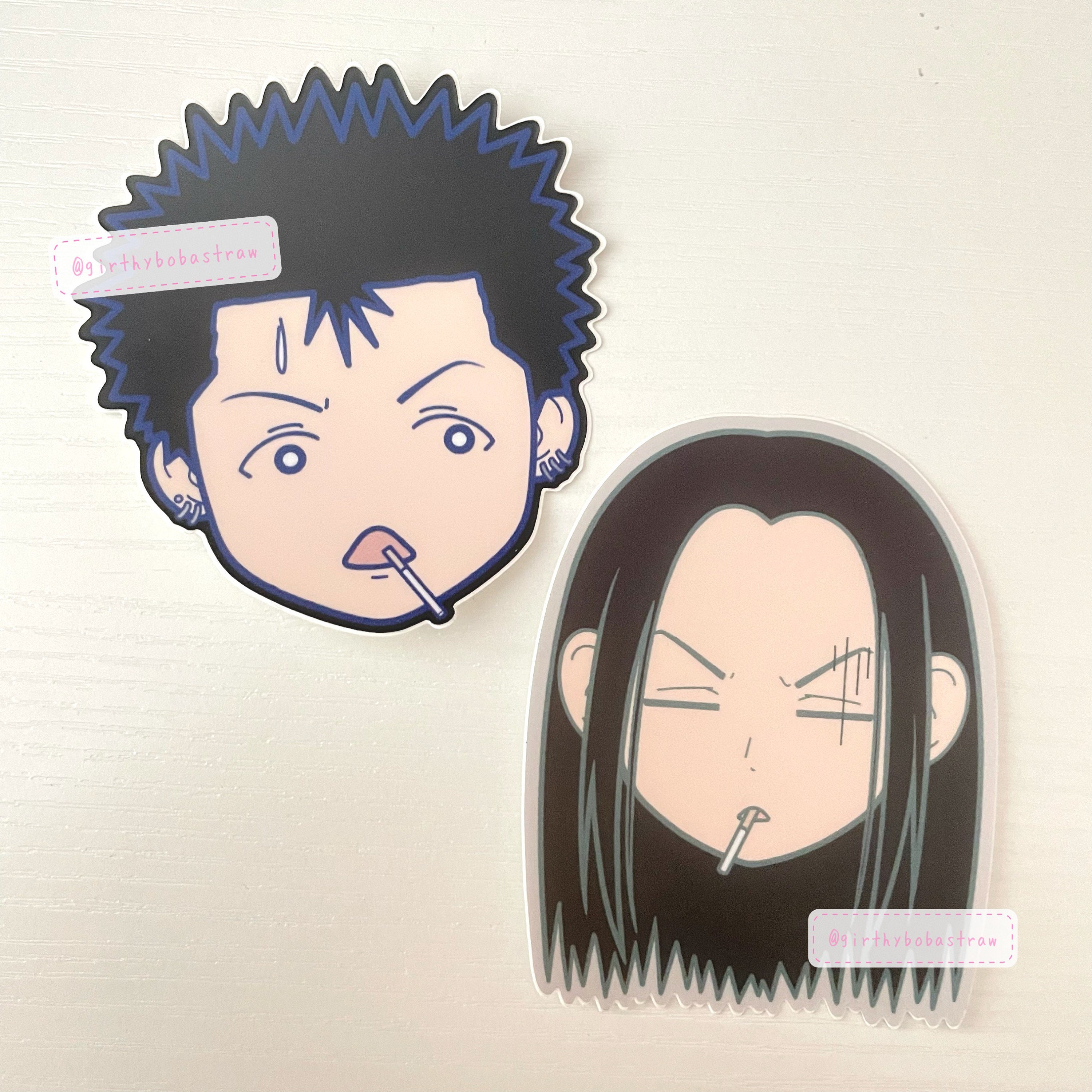 Nana Trapnest Vinyl Sticker Ren Honjo Takumi Ichinose Etsy