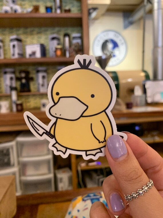 knife duck plush