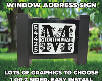 Letrero LED solar de dirección, estilo moderno (para exterior, de una o dos caras)