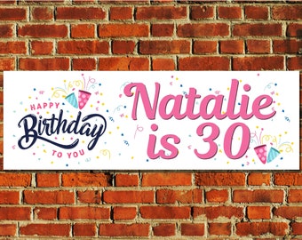Banners/Signs - Birthday