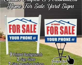 Custom 'For Sale' Yard Sign: DIY Home Selling, 9 Designs