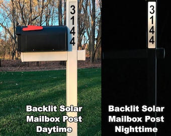 Solar mailbox post deals
