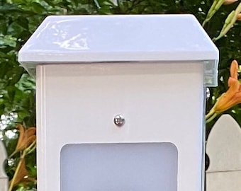 Replacement Solar Cap for our Address and Mailbox Posts