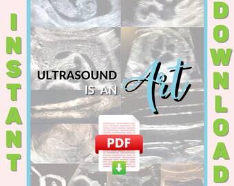 Digital Ultrasound Log Book, Sonography101, Ultrasound Student, Sonography Student, Sonography Student Gift, Ultrasound Student Gift