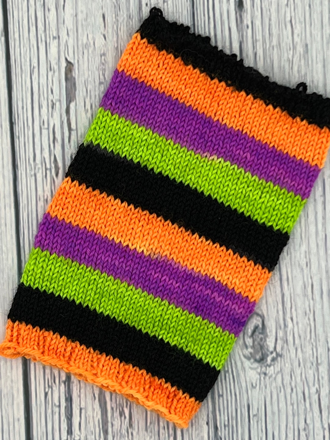 Hand Dyed Self Striping Halloween Sock Yarn 2 Etsy