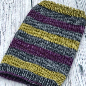 Hand dyed self striping sock yarn