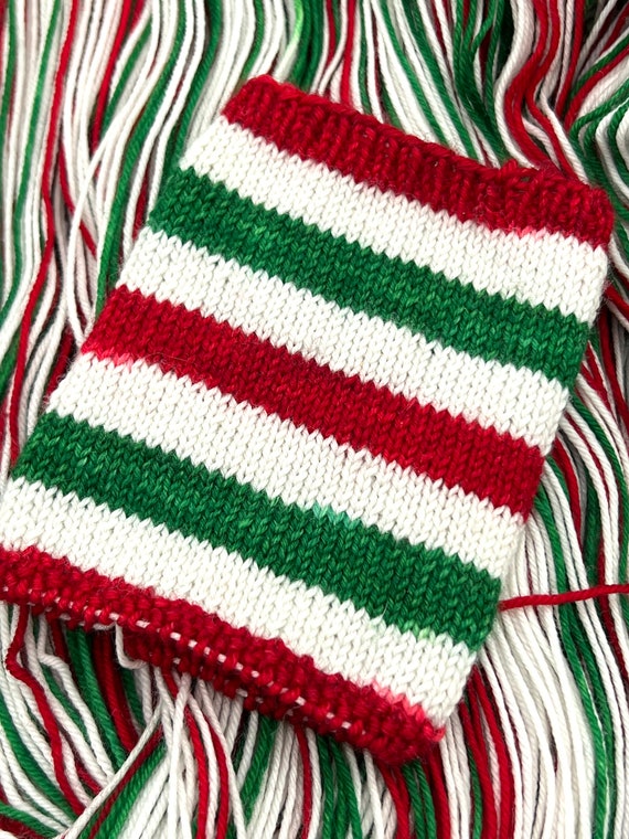 christmas sock yarn