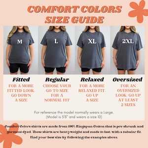Mommy Mama Comfort Colors® Shirt - Smile Mind Your Own Motherhood Shirt - Mother's Day Retro Boho Front and Back Tee & Sweatshirt #340-PB image 7