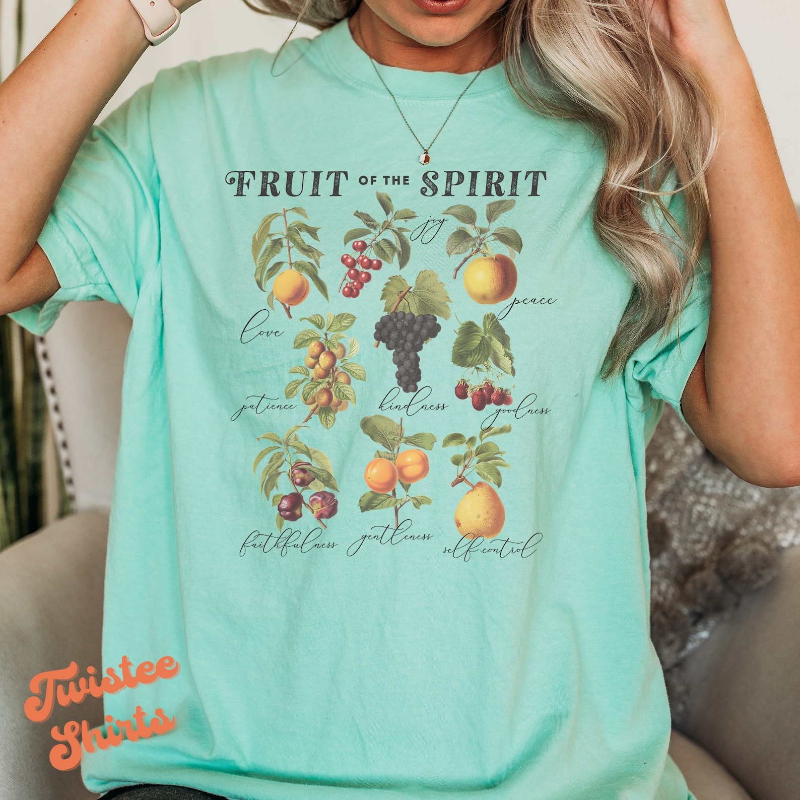Christian Comfort Colors® Shirt - Fruit of the Spirit Shirt - Women ...