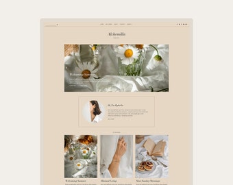 CLEARANCE! ALCHEMILLA • Responsive Modern Blogspot Template + Free Installation