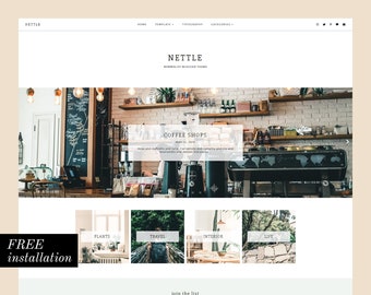 Blogger Template Etsy