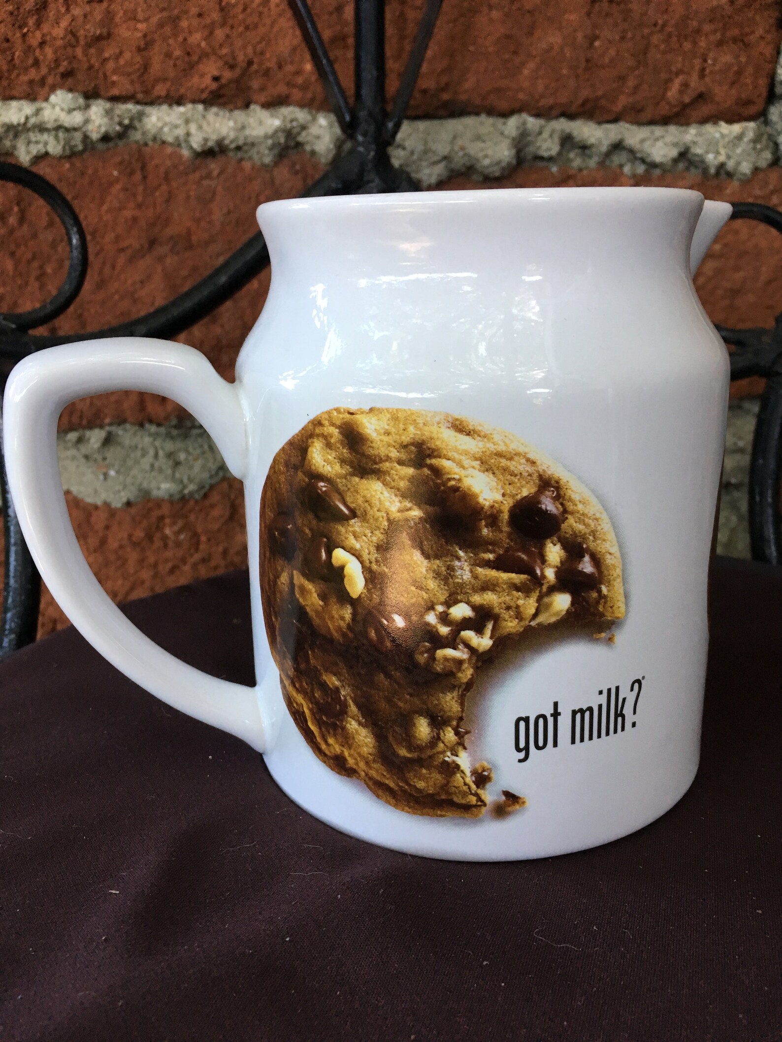 GOT MILK Chocolate Chip Cookie Milk Jug One of a Kind Etsy