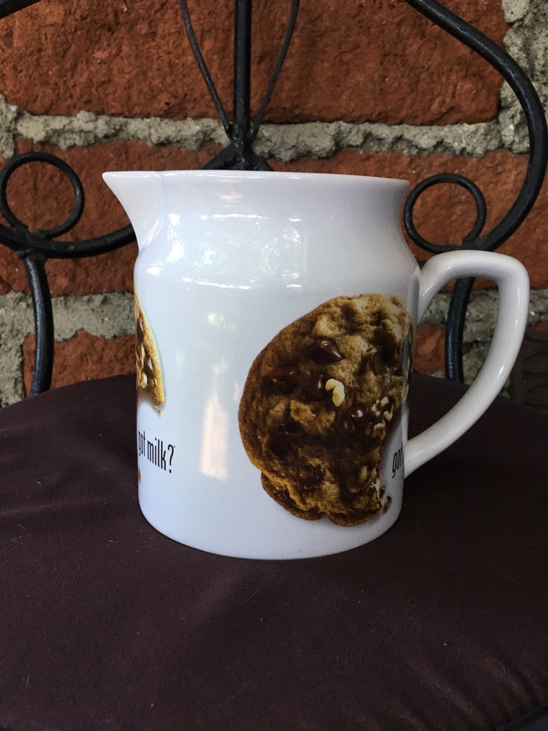 GOT MILK Chocolate Chip Cookie Milk Jug One of a Kind Etsy