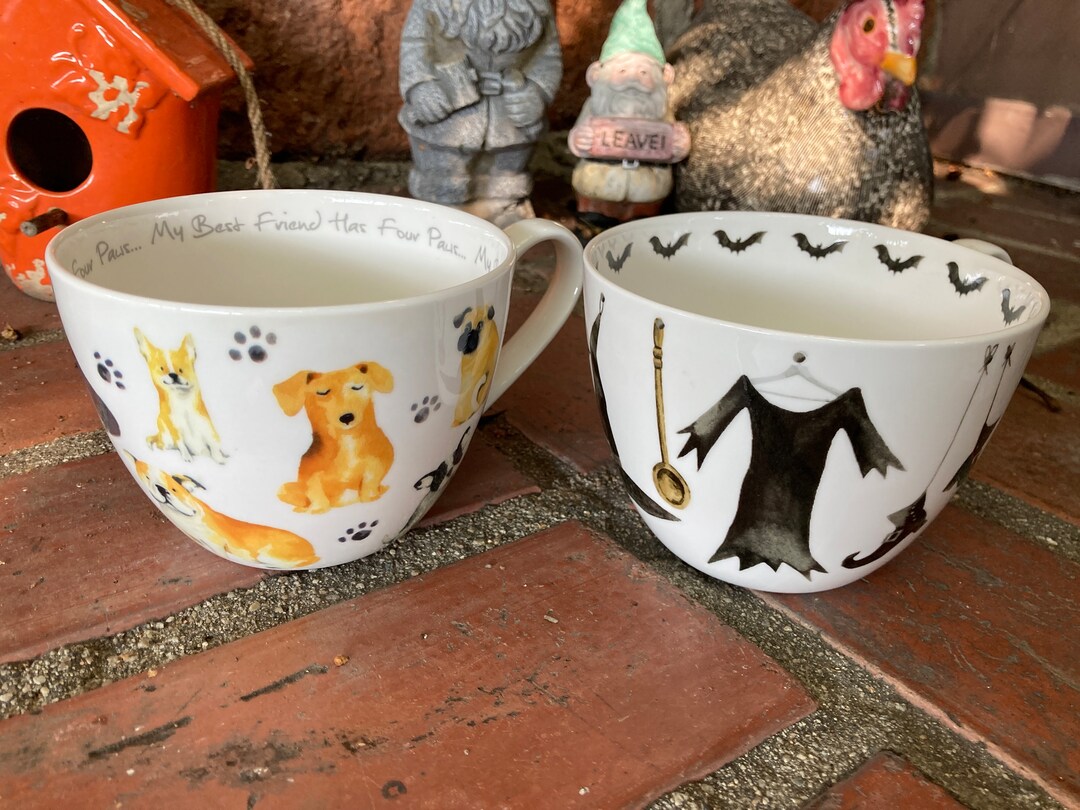 Set of 2 Extra Large portobello by Design Mugs Etsy