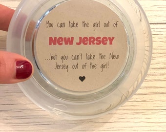 New Jersey Scented Candle - Homesick Gift | Jersey Girl Candle | State Scented Candle | Moving Gift | College Student Gift | State Candles
