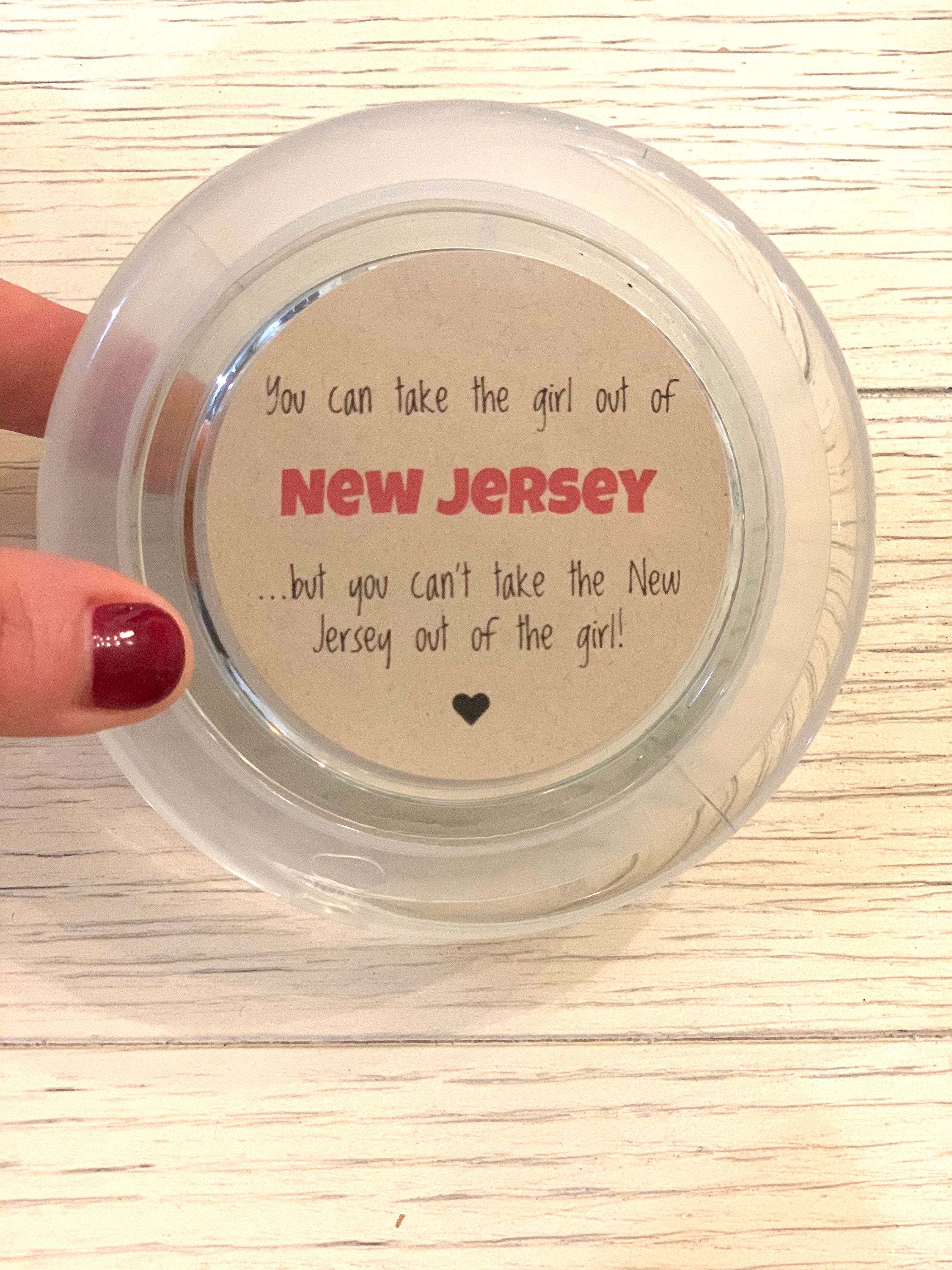 New Jersey Scented Candle Homesick Gift Jersey Girl Candle Etsy