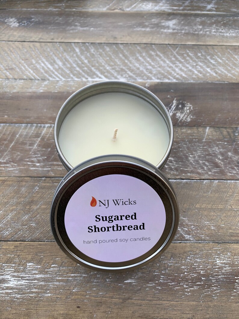 8 Ounce Holiday Candle Collection Soy Candle Set All Natural Etsy