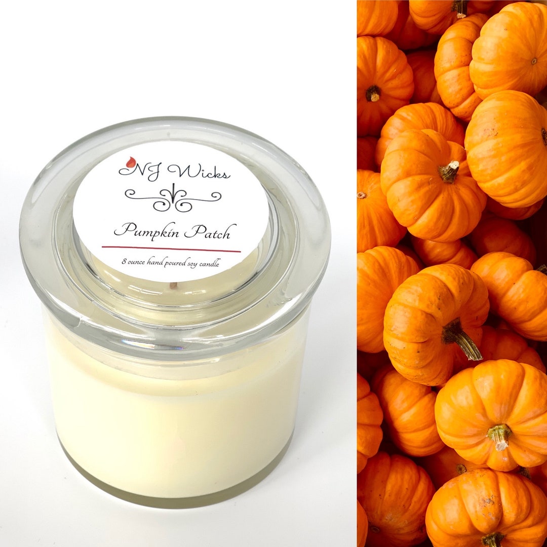 Pumpkin Scented Candle All Natural Candle Fall Scented Etsy