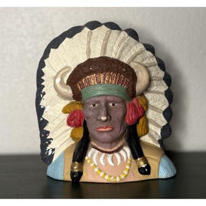 American Indian Bookends - Etsy