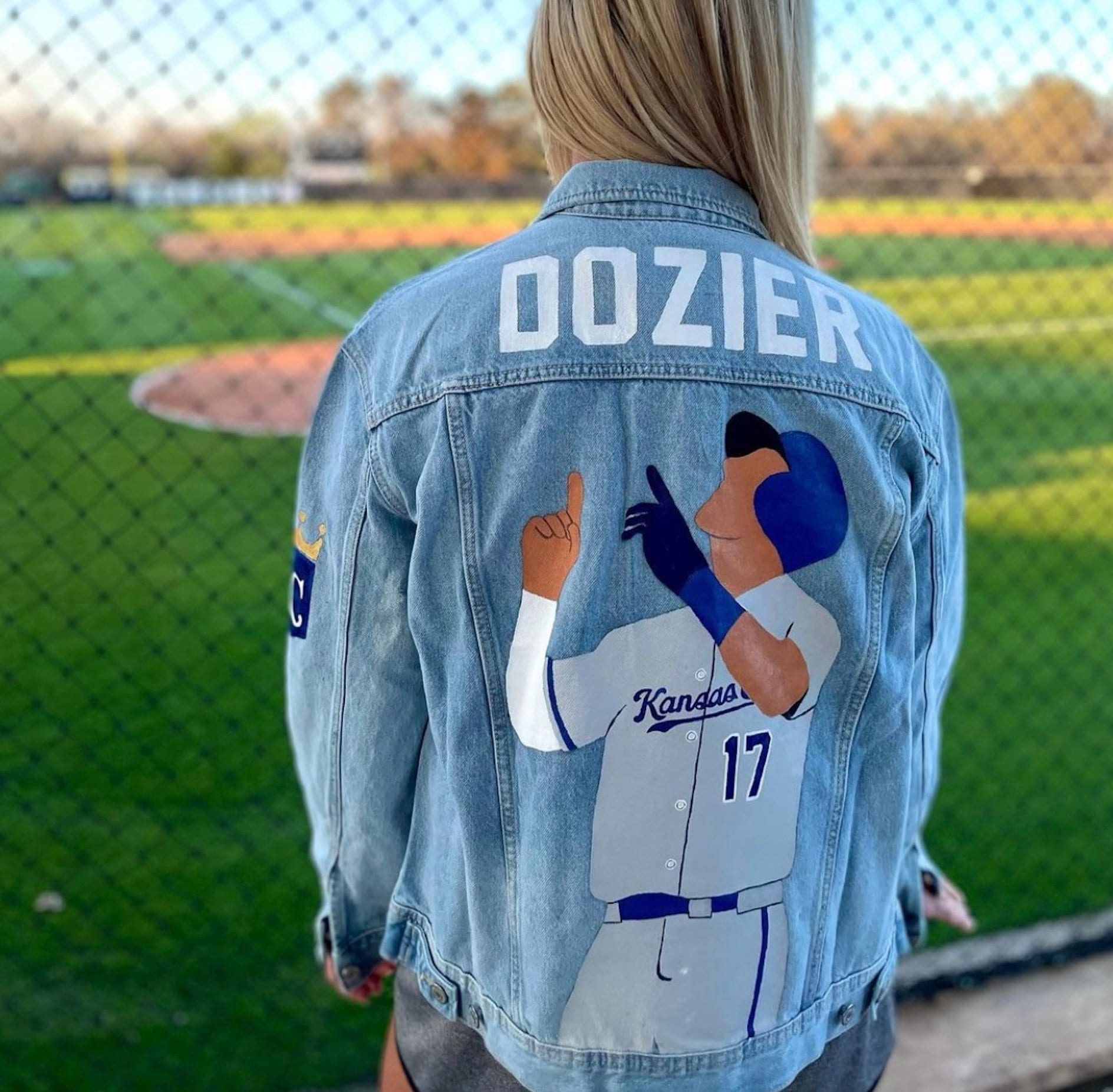 Custom Jean Jacket | Painted Denim