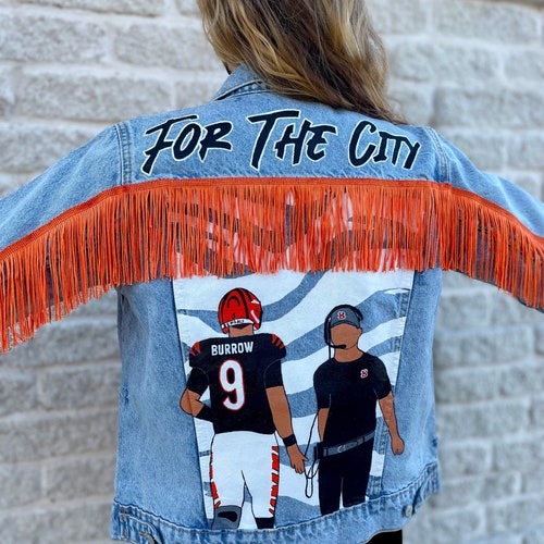 jean jacket football