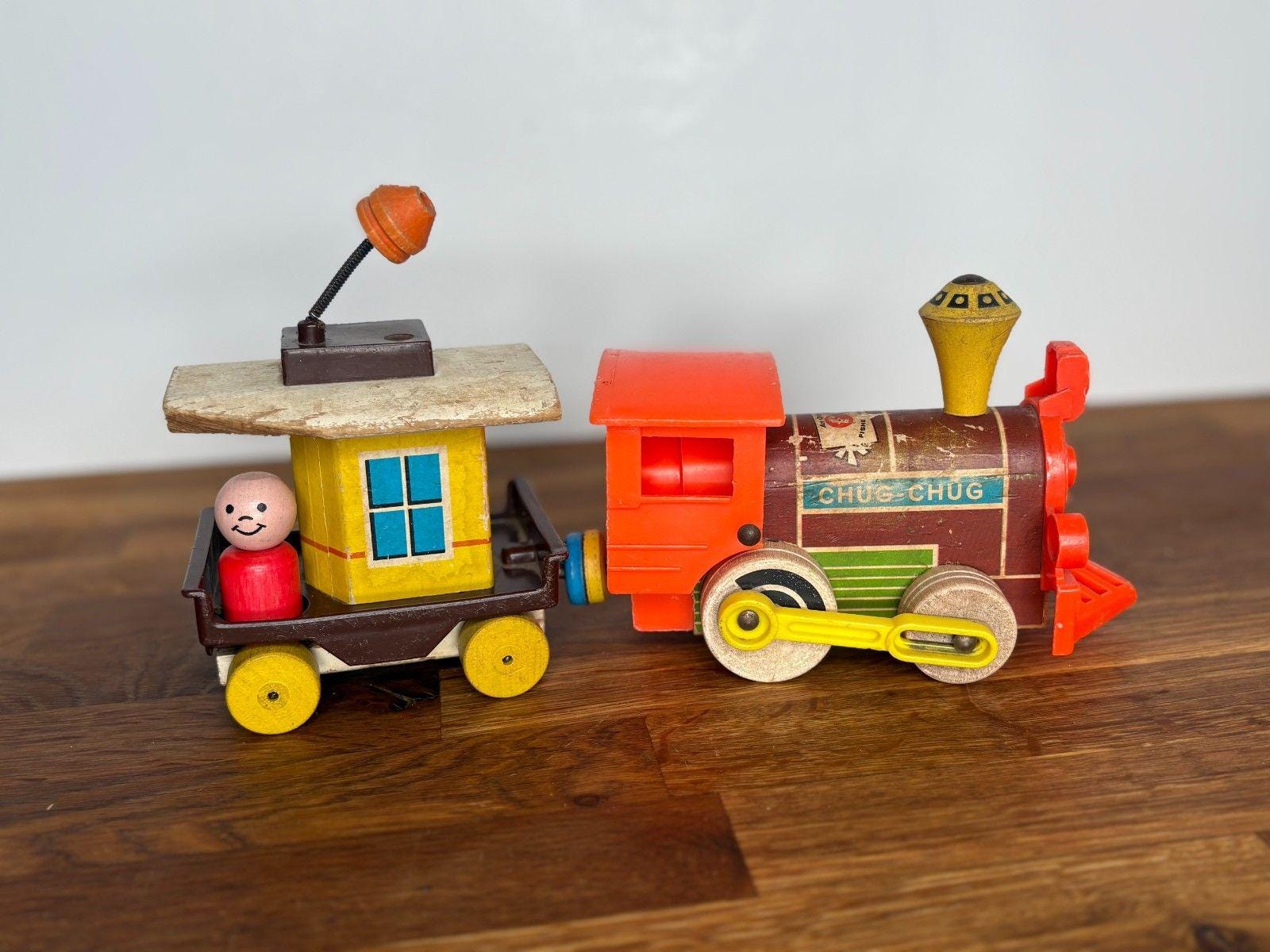 ANCIEN JOUET ÉCOLE Fisher Price 923 Play Family School et clochette EUR