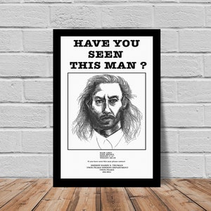 Twin Peaks killer Bob Wanted Poster Replica - Etsy
