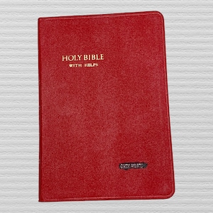 Thomas Nelson 1964 Holy Bible with Helps Revised Standard Version Red Softcover