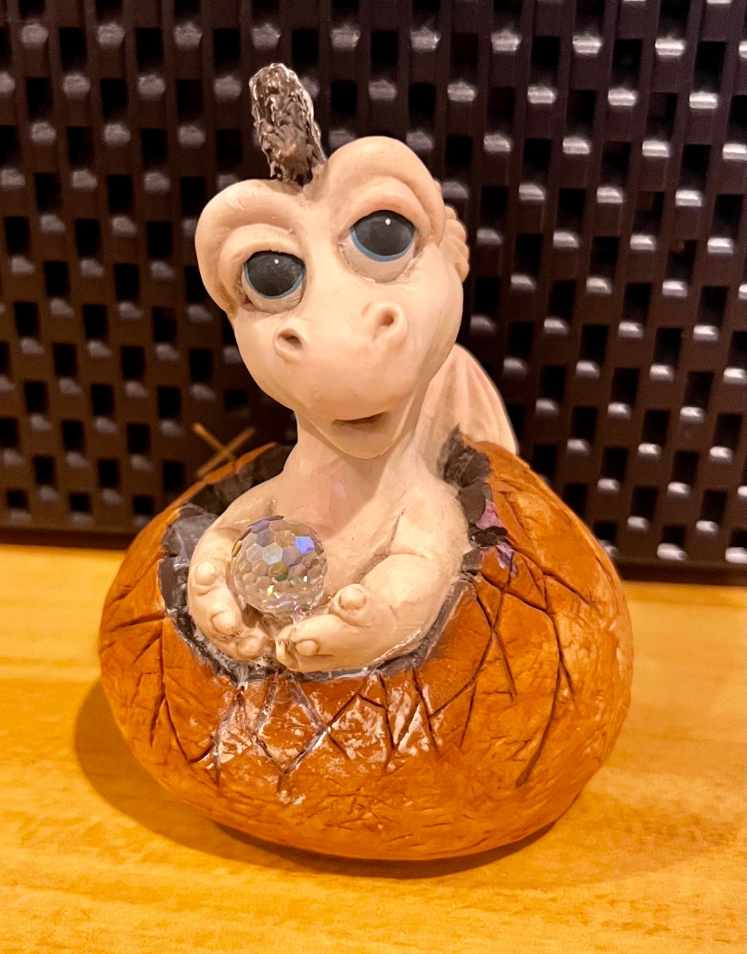 Krystonia Tokkle Baby Dragon Figurine. Etsy