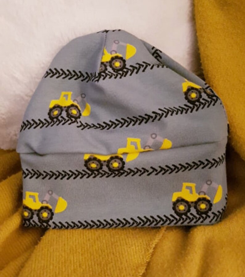 Digger baby hat Baby Boy
