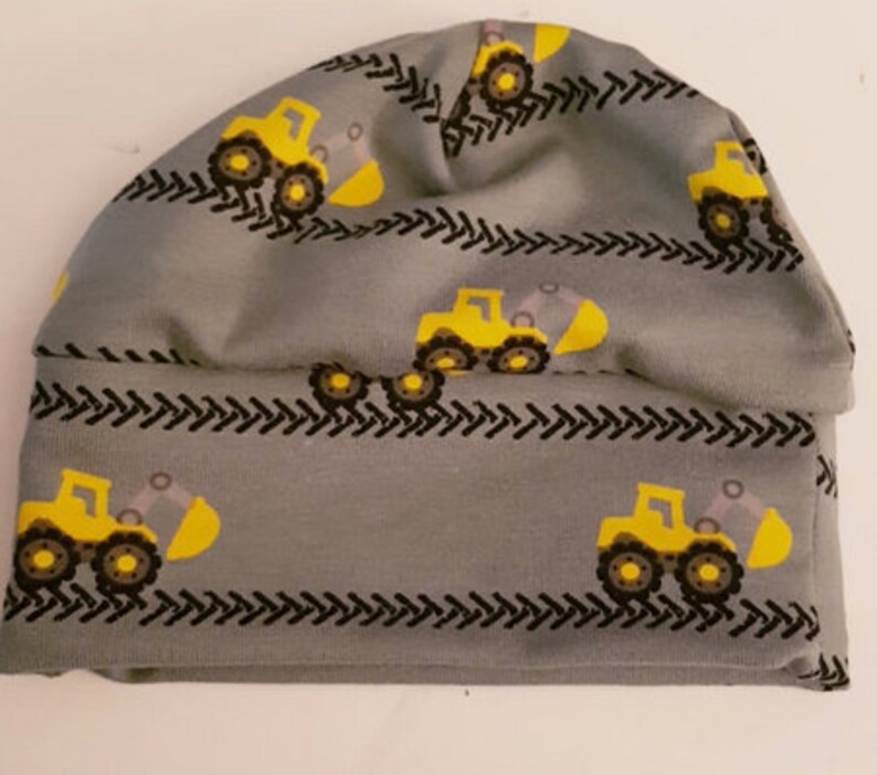 Digger baby hat Baby Boy