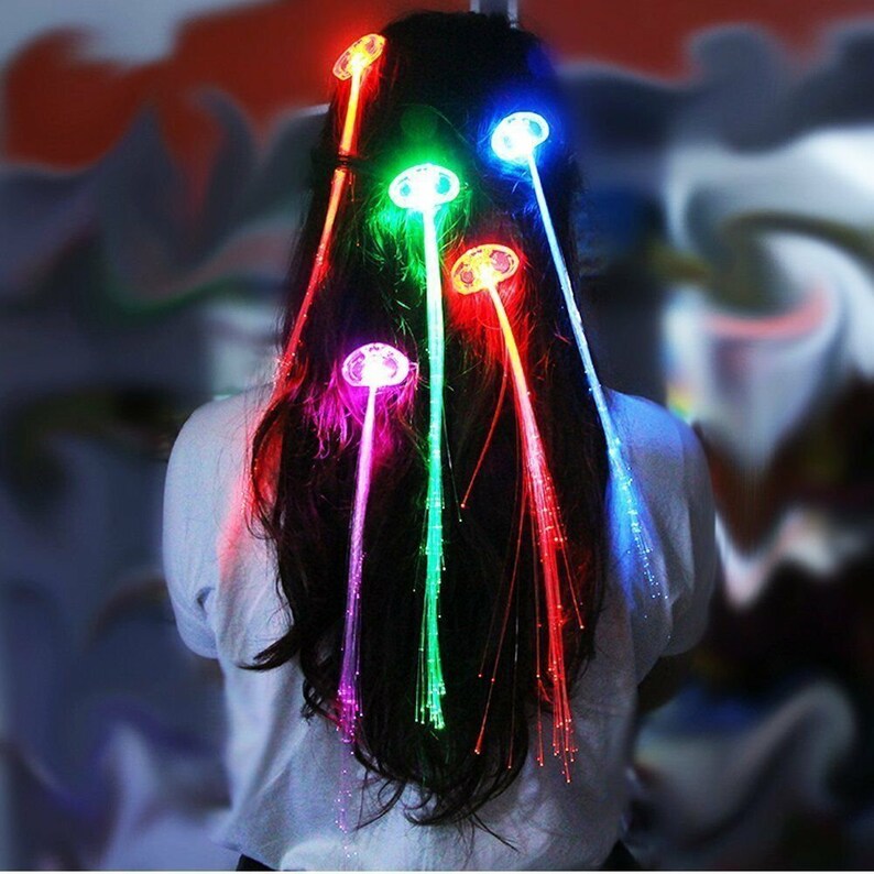 60PCS LED Party Favors Light Up Glow Toys Flashing Ring Etsy