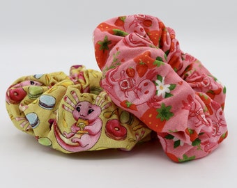 Axolotl Scrunchie Pack, Cute Axolotl Scrunchie Set, Pink Axolotl Gifts, Snaxolotl Axolotl Birthday Gift, Cute Kawaii Axolotl Girlfriend Gift